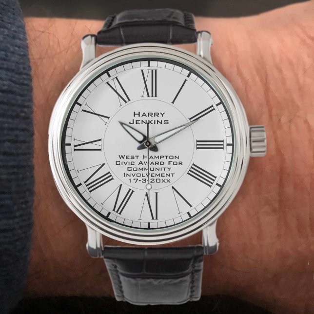 speciale presentatie van de prijs voor de burgerge horloge (Creator heeft geüpload)