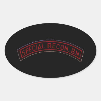 Speciale Recon BN Ovale Sticker