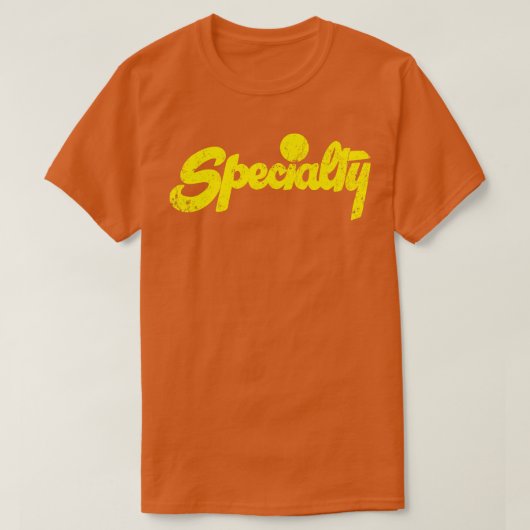 Speciale records t-shirt (Design voorkant)