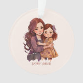 Speciale reservemoeder en dochter ornament (voorkant)