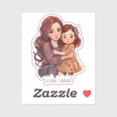 Speciale reservemoeder en dochter sticker (Vel)