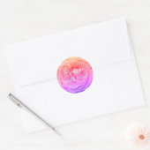 Speciale roze roze bloem foto Sticker (Envelop)