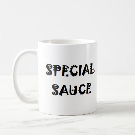speciale saus koffiemok (Links)