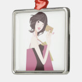 ****SPECIALE SCHOKKERLADY*** CHRISTMAS ORNAMENT (Links)