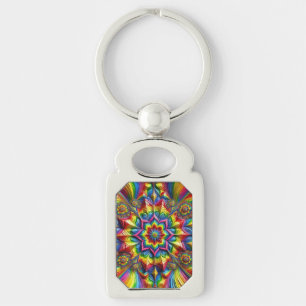 Speciale sleutelhanger met LGBTQ Kleuren Design