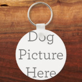 Metalen Cirkel sleutelhangers, 5,1 cm (Voorkant)