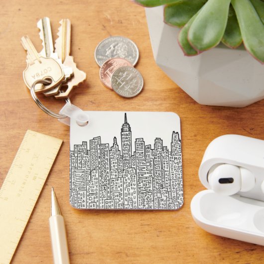 Speciale sleutelhanger voor Manhattan Skyscrapers (Bureau)