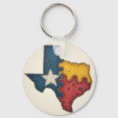 Speciale sleutelhanger voor Texas (Voorkant)