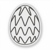 Speciale Sticker voor paasdag (Voorkant)