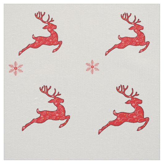 Speciale STOFFEN - Reindeer Design (Swatch)