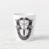 Speciale strijdkrachten SF de Oppresso Liber Latte Mok (Voorkant)