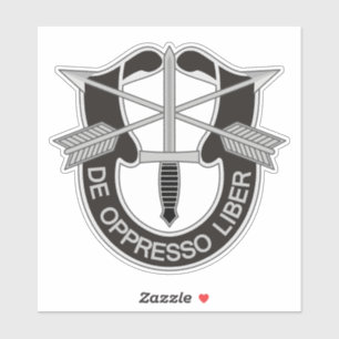 Speciale strijdkrachten SF de Oppresso Liber Sticker