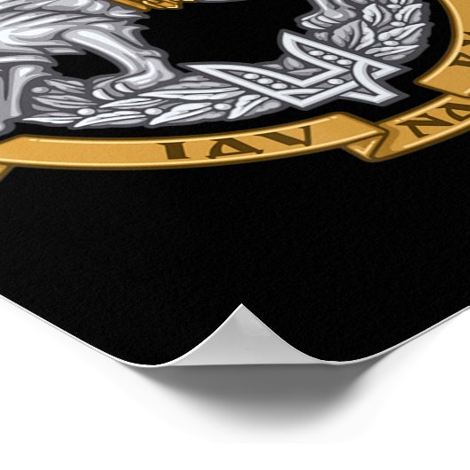 speciale strijdkrachten voor Oekraïne Spetsnaz Wol Poster (Hoek)