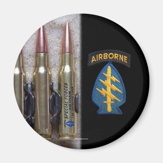 speciale troepengroep vietnam Magnet Magneet (Voorkant)