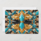 Speciale uitnodigingen met Bahamas Design (Voorkant)