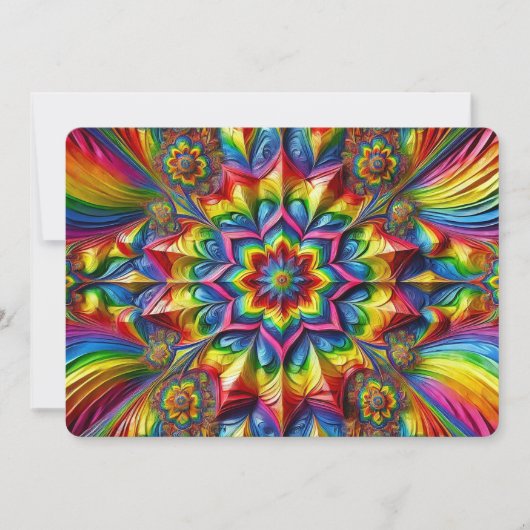 Speciale uitnodigingen met LGBTQ Design (Voorkant)