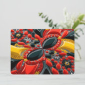 Speciale uitnodigingen voor Duitsland Design (Staand voorkant)