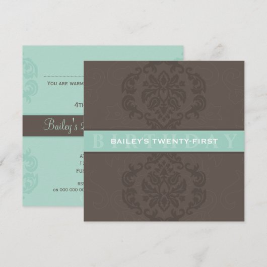 SPECIALE UITNODIGINGEN VOOR EVENEMENTEN:: finesse  (Voorkant / Achterkant)