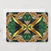 Speciale uitnodigingen voor Jamaica Design (Achterkant)