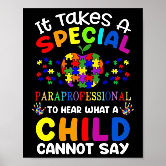 Speciale vakkennis voor autisme poster (Voorkant)