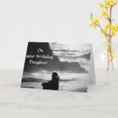 SPECIALE VERJAARDAG VAN DE DOCHTER KAART (Gele Bloem)