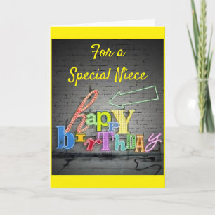 SPECIALE VERJAARDAG VOOR EEN ZEER *** SPECIAAL NIC KAART