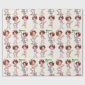 speciale verpleegster cadeaupapier (Vlak)