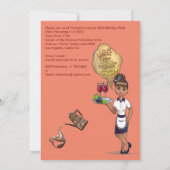 Speciale verrassing 40e verjaardag kaart (Achterkant)