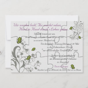 Speciale volgorde "Mock" Puzzle Kaart-12 stuks