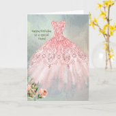 Speciale Vriend Altijd Een Prinses Kaart (Gele Bloem)