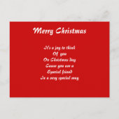 Speciale vriend briefkaarten (Voorkant)