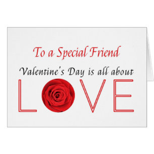 speciale vriend Happy Valentine's Day Rozen