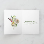 Speciale Vriend Valentijnsdag Kaart (Binnen)