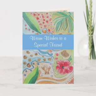 Speciale Vriend Verjaardag Groeten Kaart