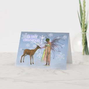 Speciale vrienden feestdagen kaart