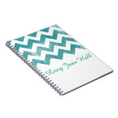 Speciale Waterverf Chevron-laptop Notitieboek (Rechterzijde)