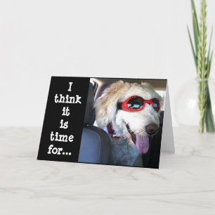 SPECIALE WENSEN VAN DEZE DOG VOOR U ZIJN *70* KAART