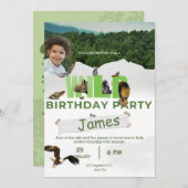 Speciale Wild Adoptie verjaardagsviering Kaart (Voorkant / Achterkant)