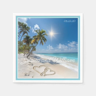 Speciale zomer bruiloft servet