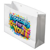 Spécialement pour vous – Joli design de sac cadeau (Devant Angle)