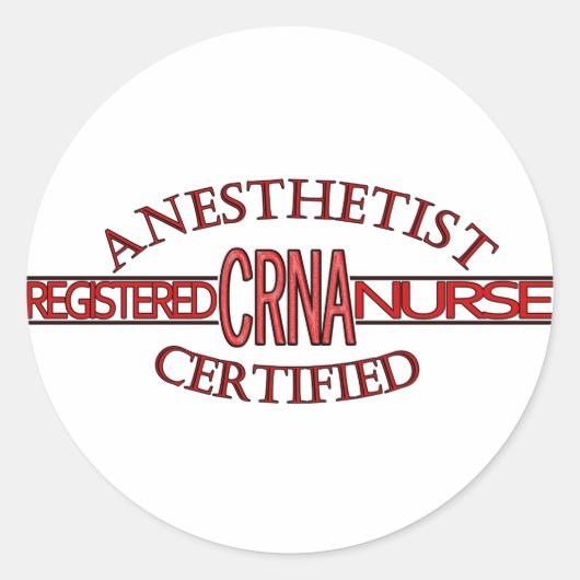 SPECIALIST CRNA LOGO RONDE STICKER (Voorkant)