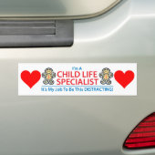 Specialist Distracting Bumpersticker voor kinderle (Op auto)