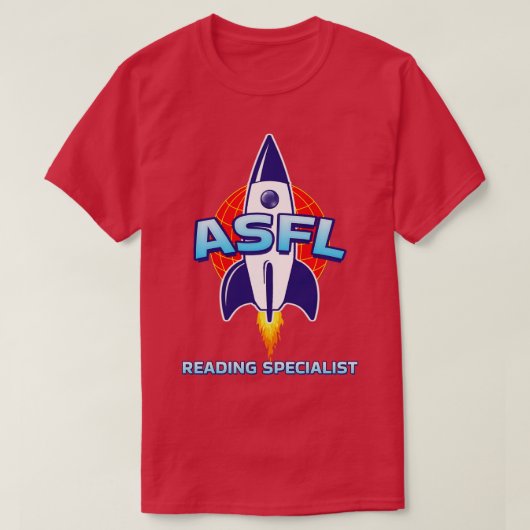 SPÉCIALISTE EN LECTURE ASFL TShirt (Design devant)