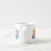Spécialité du meilleur papa du monde Espresso Mug  (Dos)