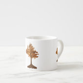 Spécialité Espresso Mug - Arbre de vie Design (Devant droit)