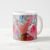 Specialiteit Jumbo Mok Originele Bloemen! (Voorkant rechts)