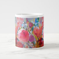 Specialiteit Jumbo Mok Originele Bloemen!