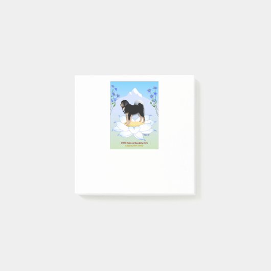 Specialiteit Tibetaanse Mastiff Post-It Notes (Voorkant)