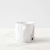 Specialiteit voor honing Bunny Cute Mok personalis (Achterkant)