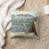 Specialized Boy's Room Woodland Camping Mountain Kussen (Deken)